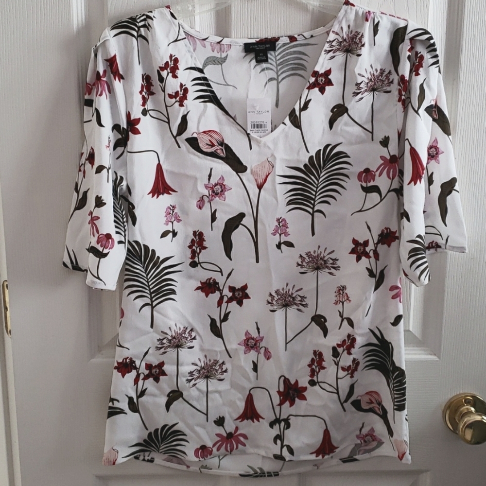 Size XS Ann Taylor Bluose